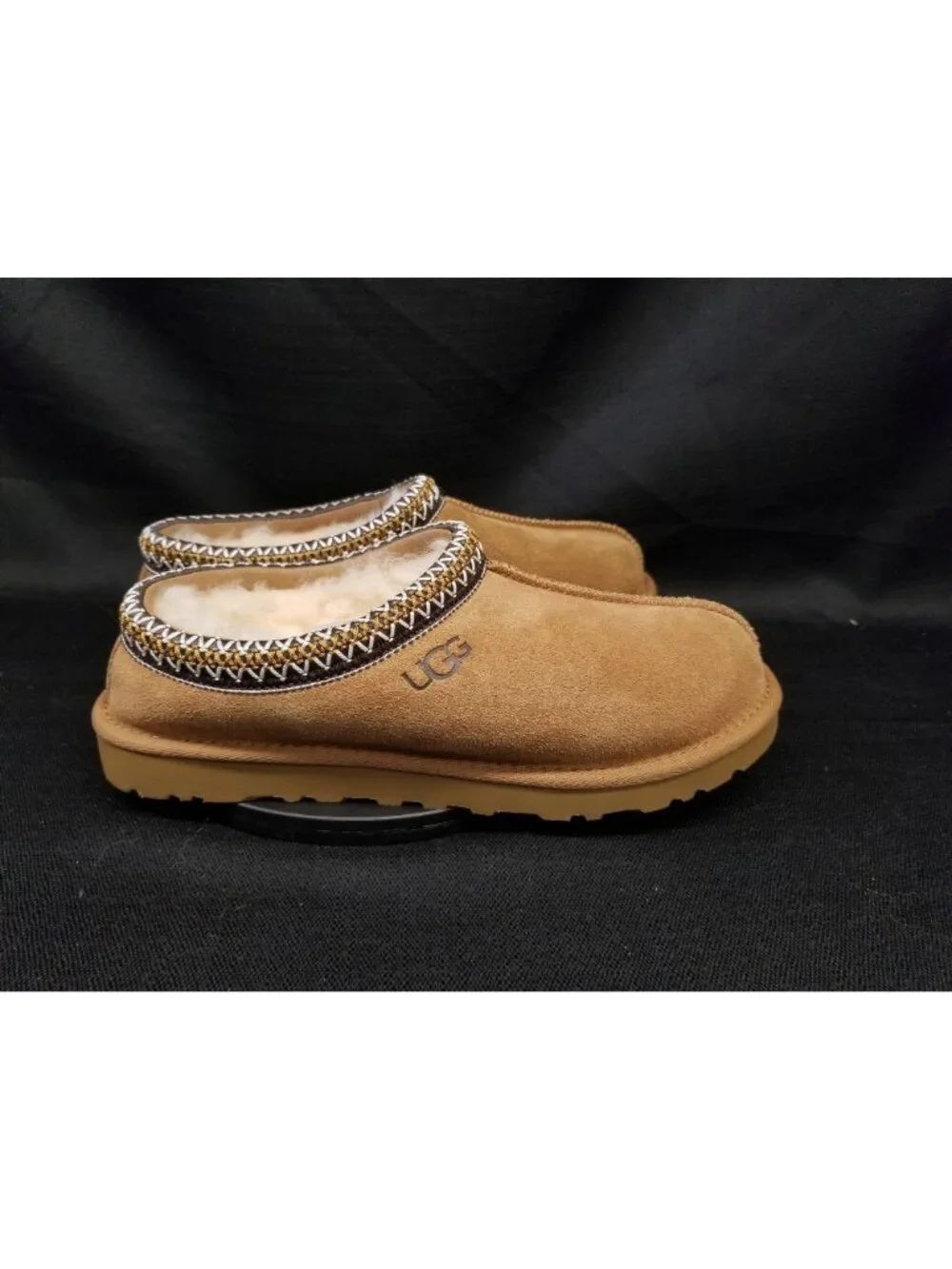 UGG Men's Tasman II Slippers Suede Chestnut Size 7 NEW IN BOX!